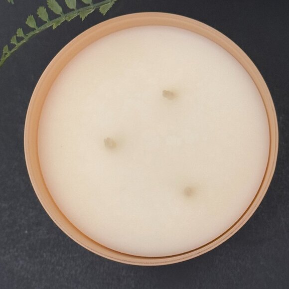 BBW Pumpkin Spice Latte White Barn Bath & Body Works 3 Wick Candle - Picture 7 of 10